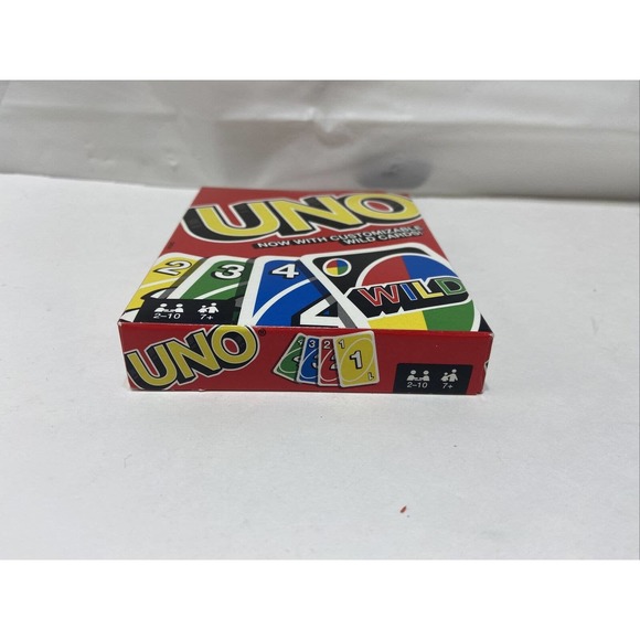 Classic Original UNO Card Game w/Customizable Wild Cards! NEW - Picture 4 of 5
